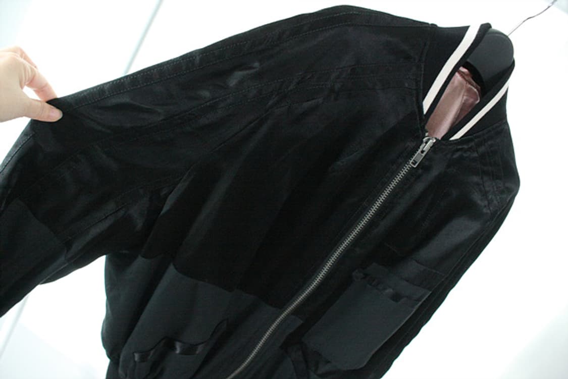 Haider ackermann 하이더아커만 블랙 봄버 블루종 새제품 상품이미지6