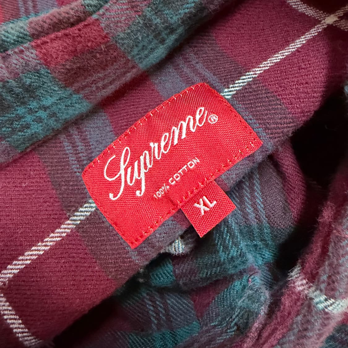 슈프림 플란넬 체크 셔츠 상품이미지8