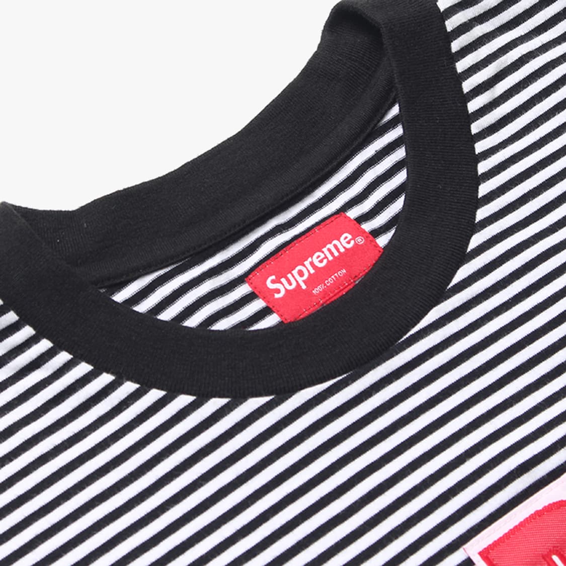  SUPREME "Stripe Half T-Shirts" 상품이미지5