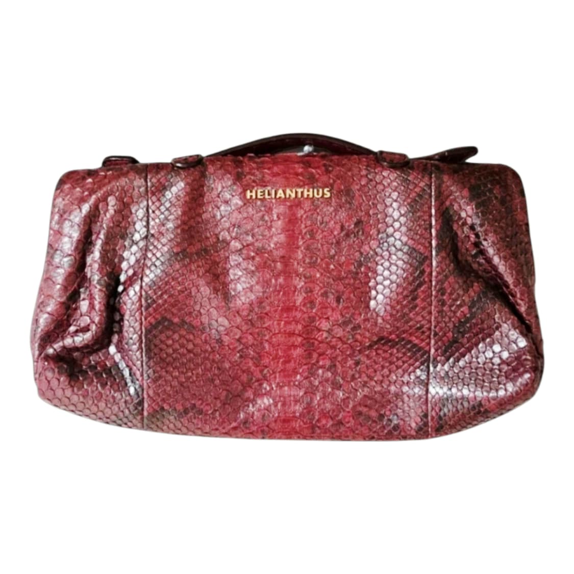 ❤️ 힐리앤서스 레드 뱀피 소가죽 체인백 | 숄더·클러치·크로스 4way 상품이미지10