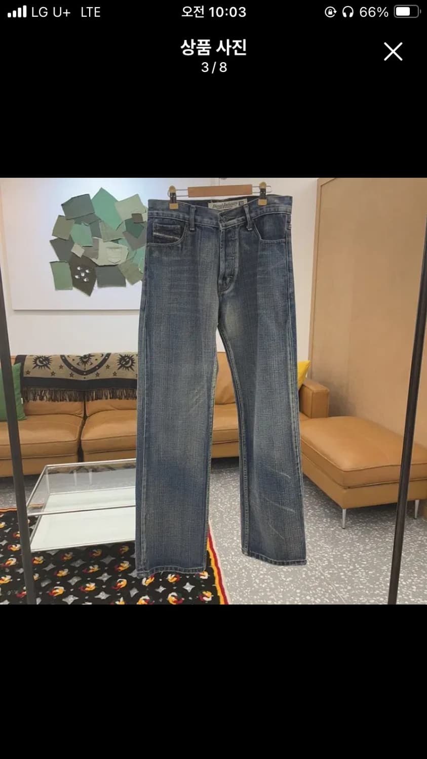 디젤 데님팬츠  상품이미지2