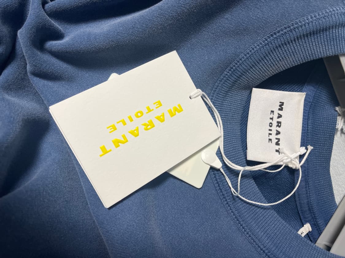 이자벨마랑셔링블루 스웻 셔츠 34 상품이미지7