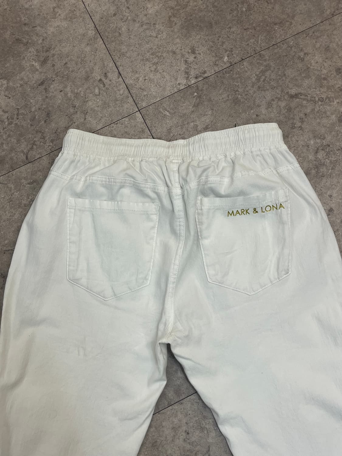 마크앤로나 조거 팬츠 화이트 M #csz2634 상품이미지9