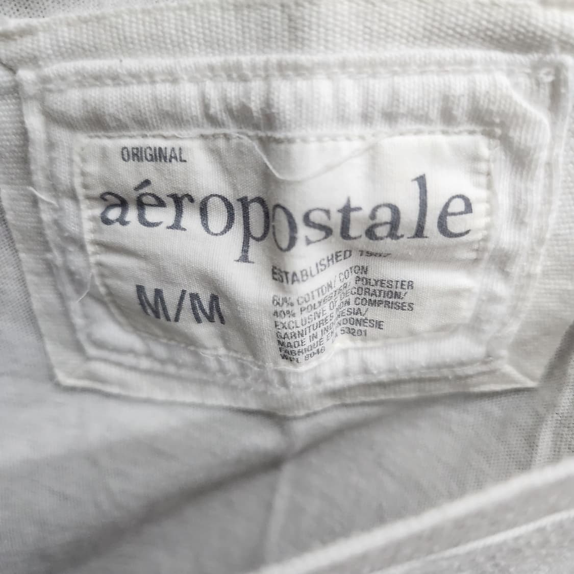 에어로포스테일 Y2K 빅로고 반팔티 M(XS~S) 상품이미지5