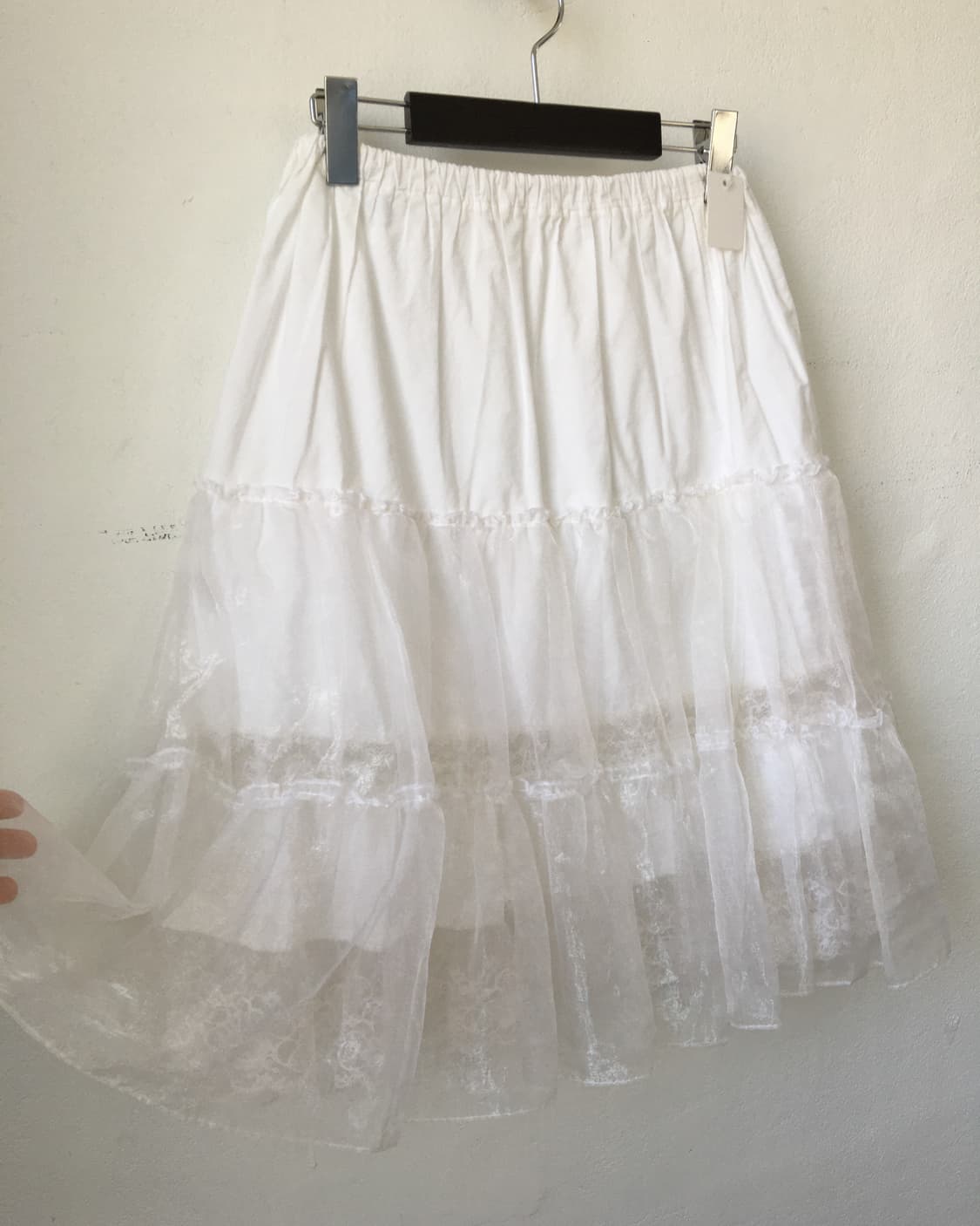 Lace layer midi skirt 상품이미지2