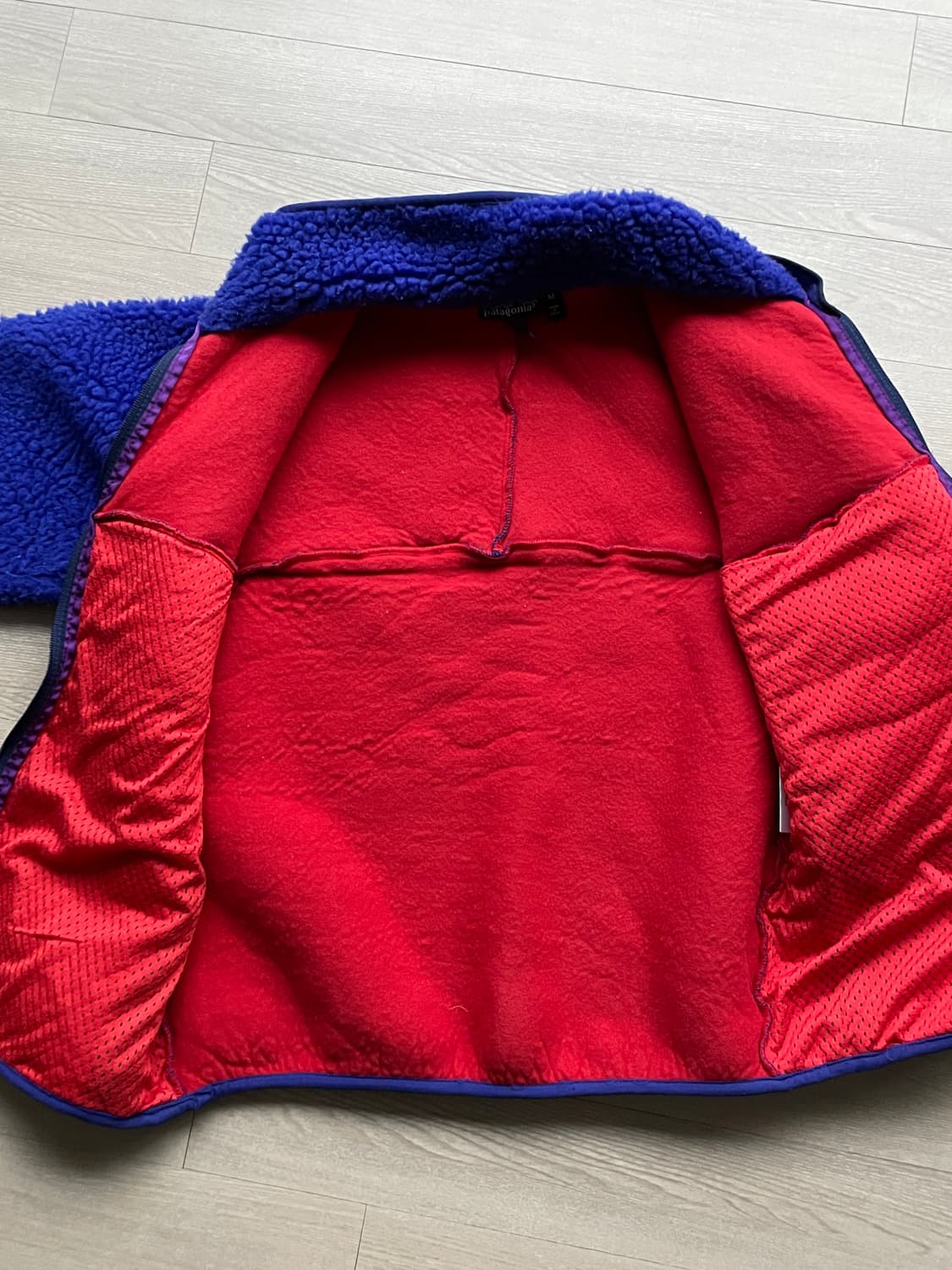 1990 파타고니아 딥파일 블루 자켓 레트로 상품이미지6