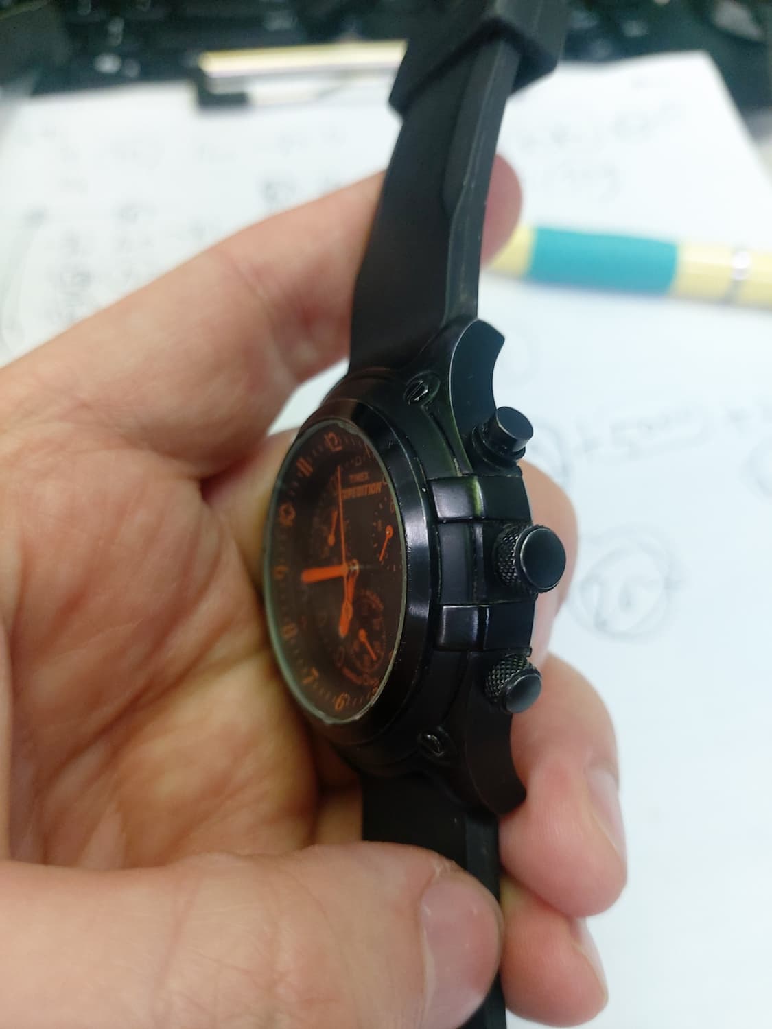 타이맥스 익스페디션 블랙 남성 시계 상품이미지2