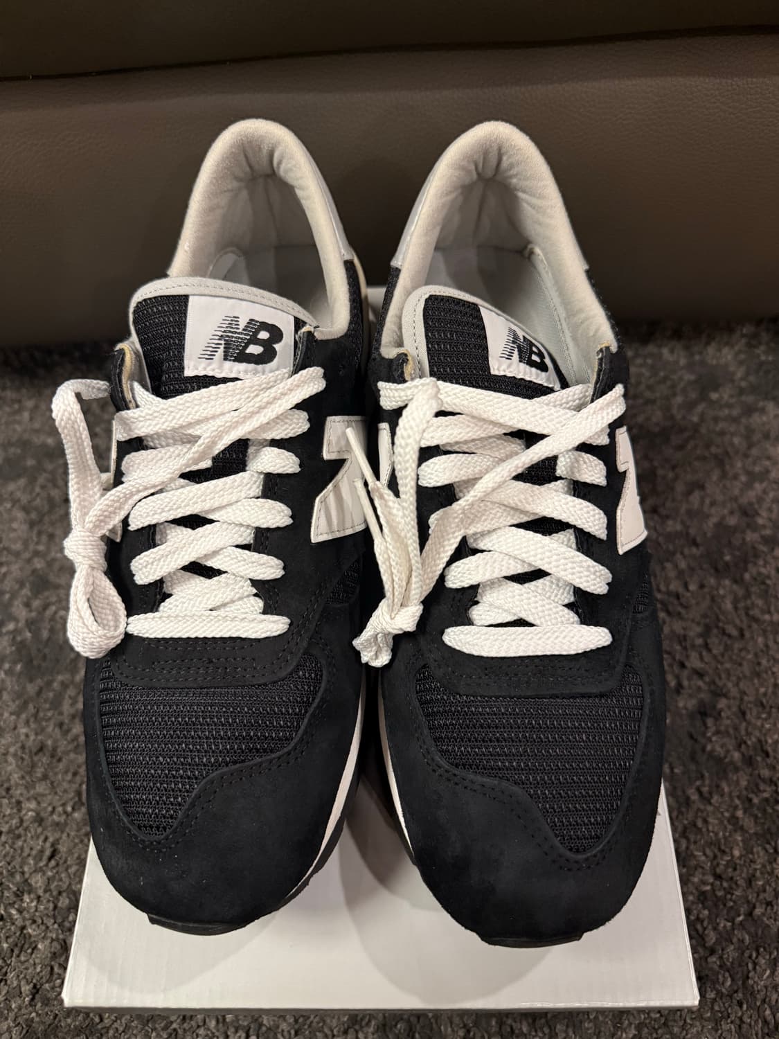 (275) 뉴발란스 990v1 메이드인 USA 블랙 상품이미지2