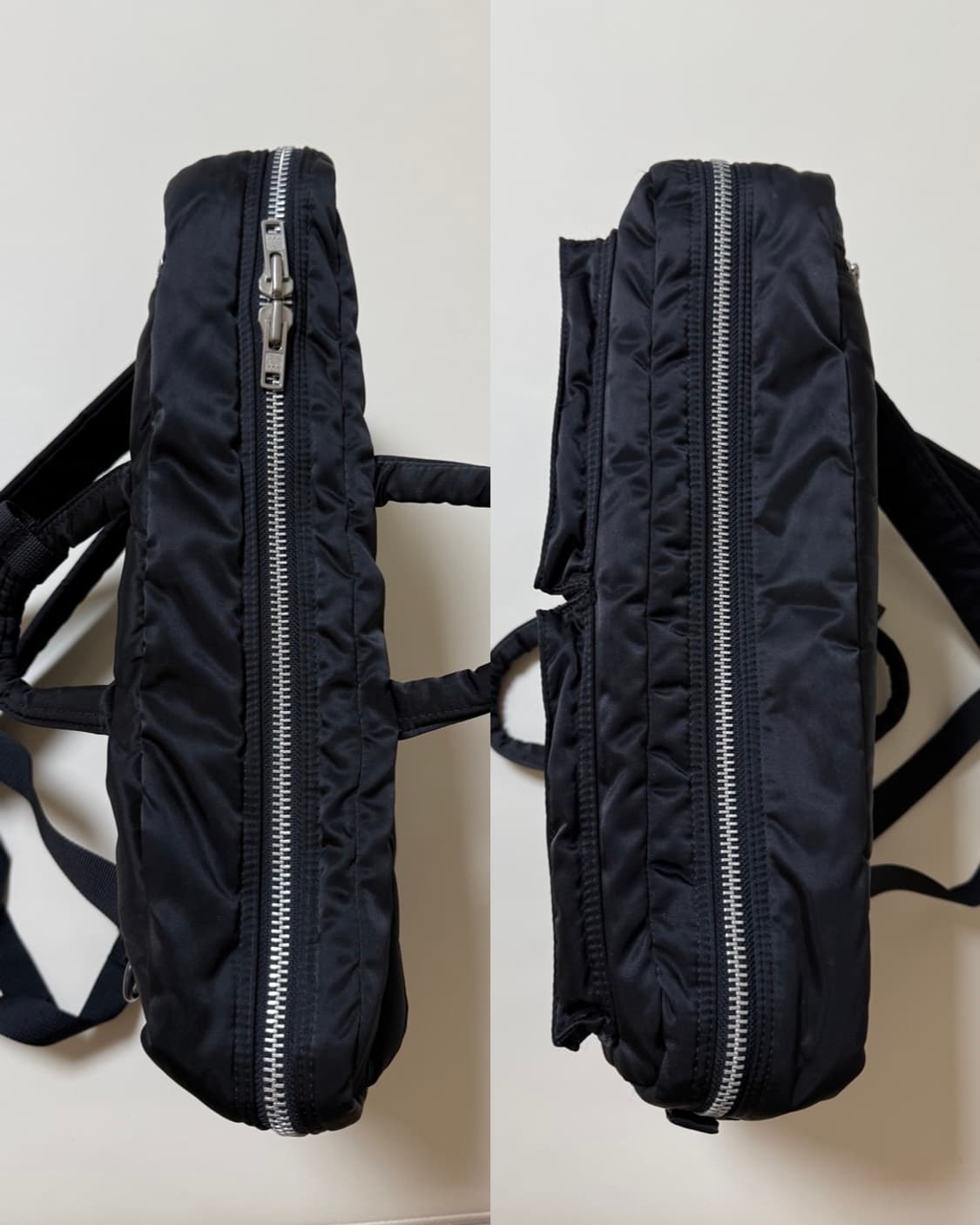 (미품) PORTER 포터 탱커 3way 브리프케이스 블랙 백팩 상품이미지5