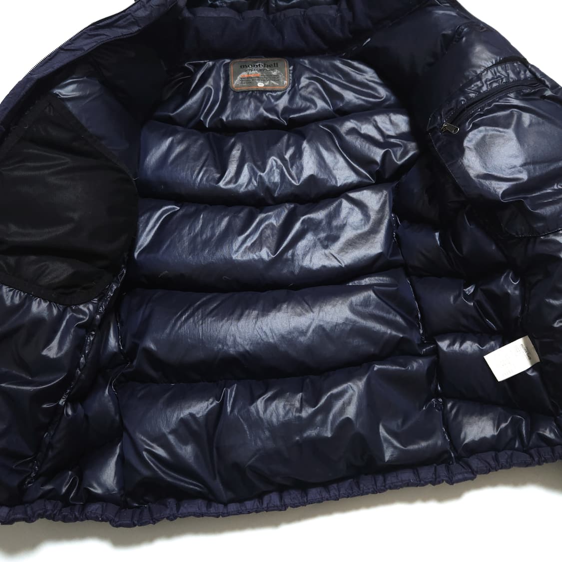 몽벨 Montbell 윈드블럭 구스다운 패딩 자켓 딥퍼플 상품이미지6