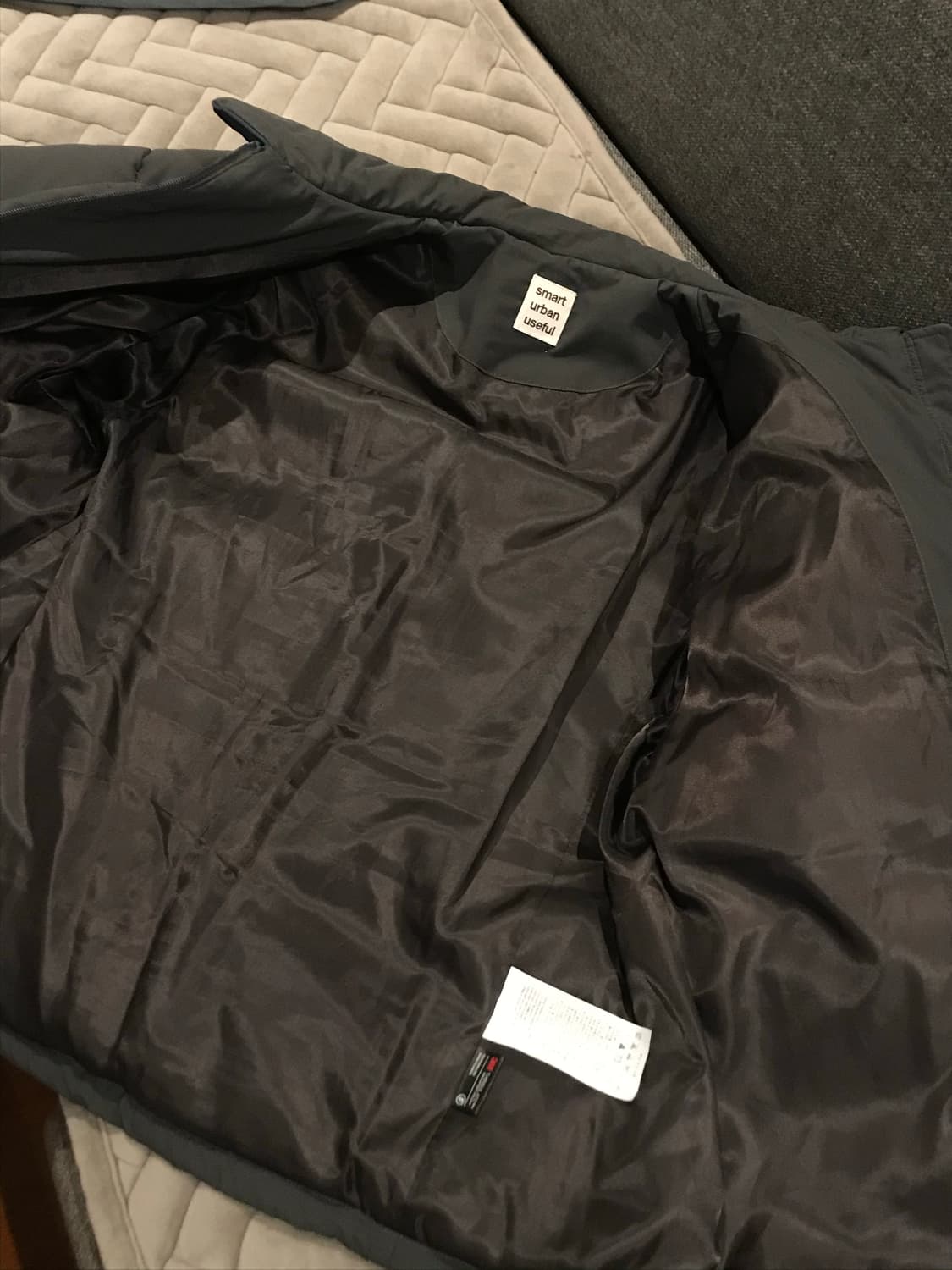 코이세이오 스마트어반유즈풀 패딩 suu 다크그레이 상품이미지6