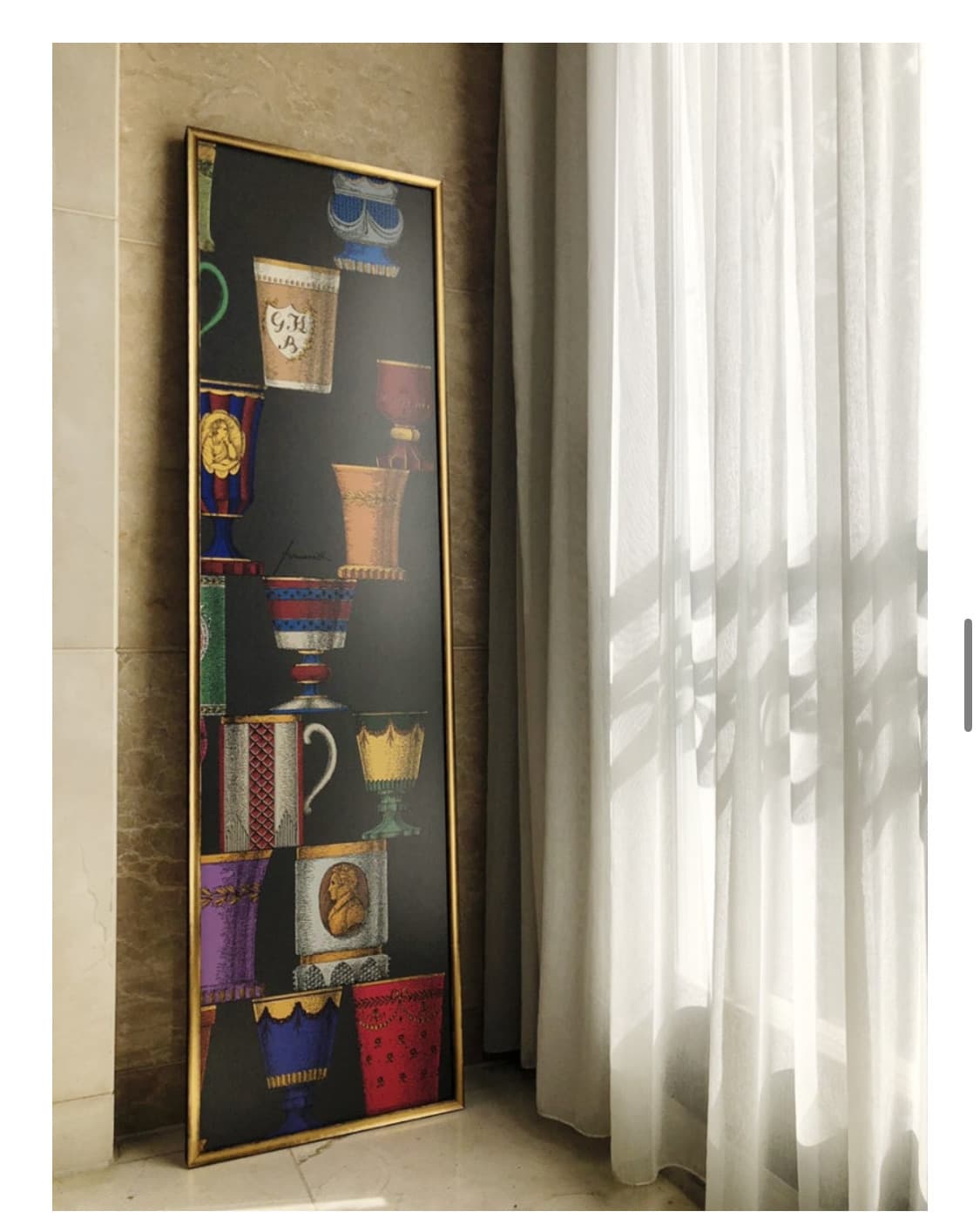 포르나세티 Cole & Son Fornasetti 아트 패널 벽지 상품이미지5