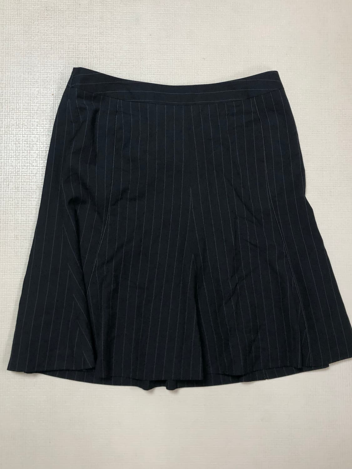 빈티지 블랙 핀 스트라이프 미니 스커트 상품이미지10