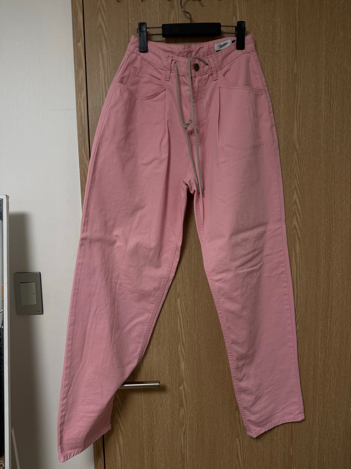 비에스래빗 코튼 배기 팬츠 상품이미지1