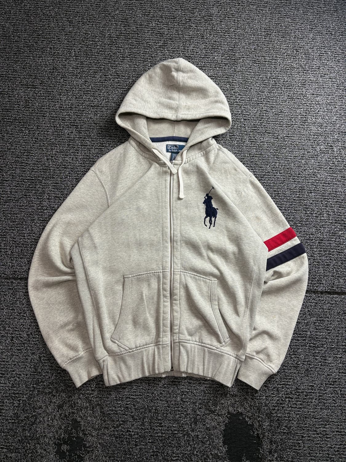 폴로 랄프로렌 올드스쿨 빅포니 후디 집업 3262 상품이미지2
