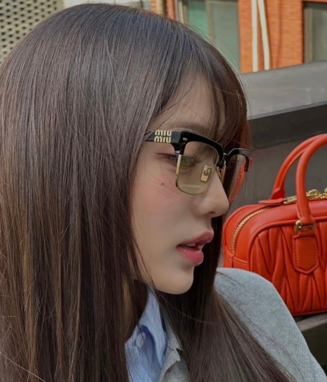 [os] 미우미우 런웨이 안경 장원영 착용 상품이미지1