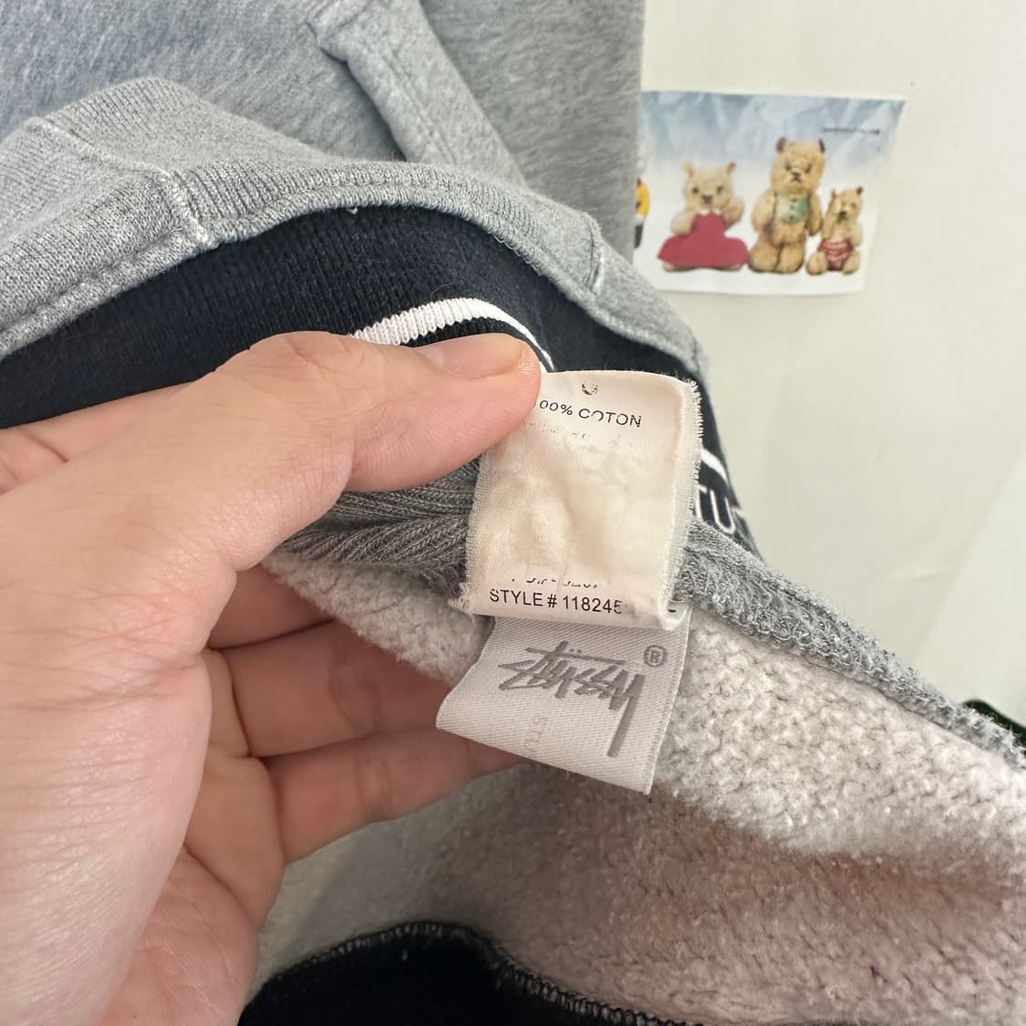 스투시 스펠아웃 후드티 상품이미지5