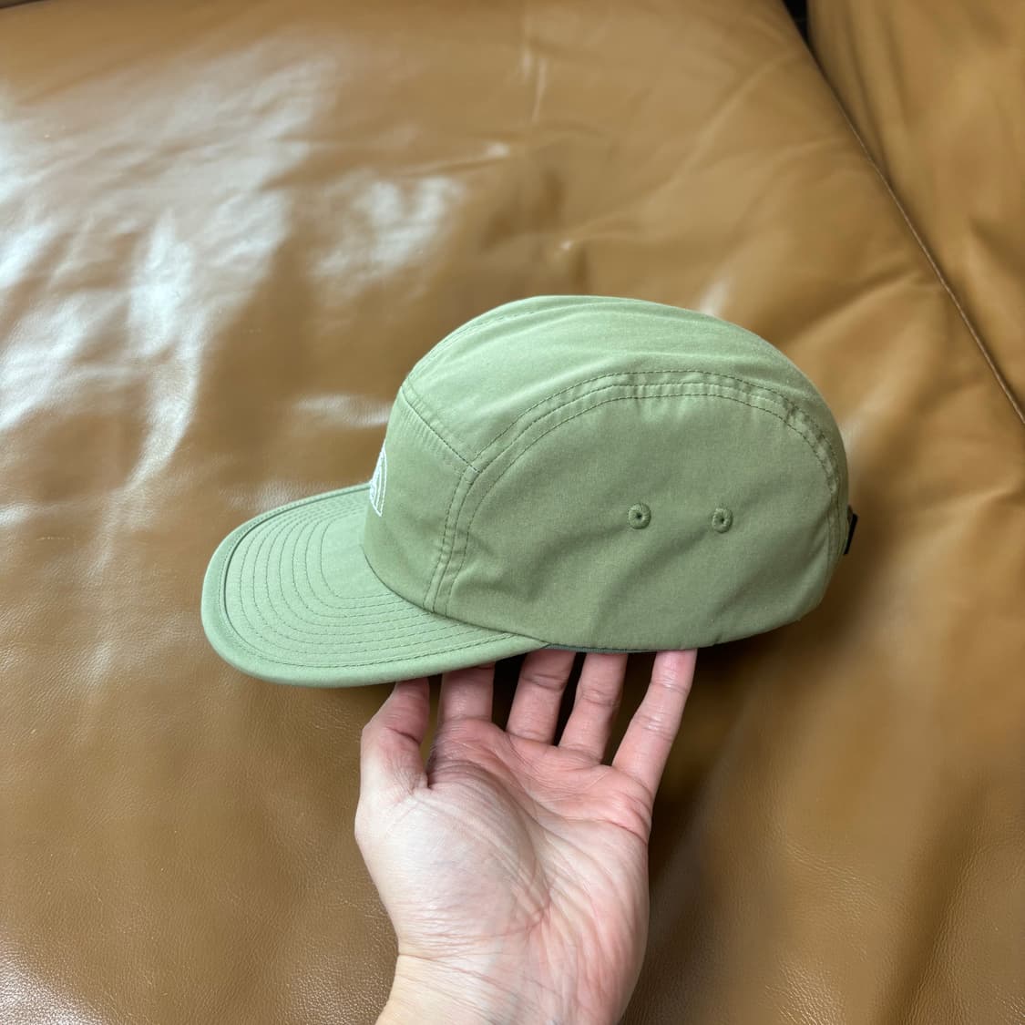 나나미카 노스페이스 퍼플라벨 캠프캡 모자 카키 상품이미지4