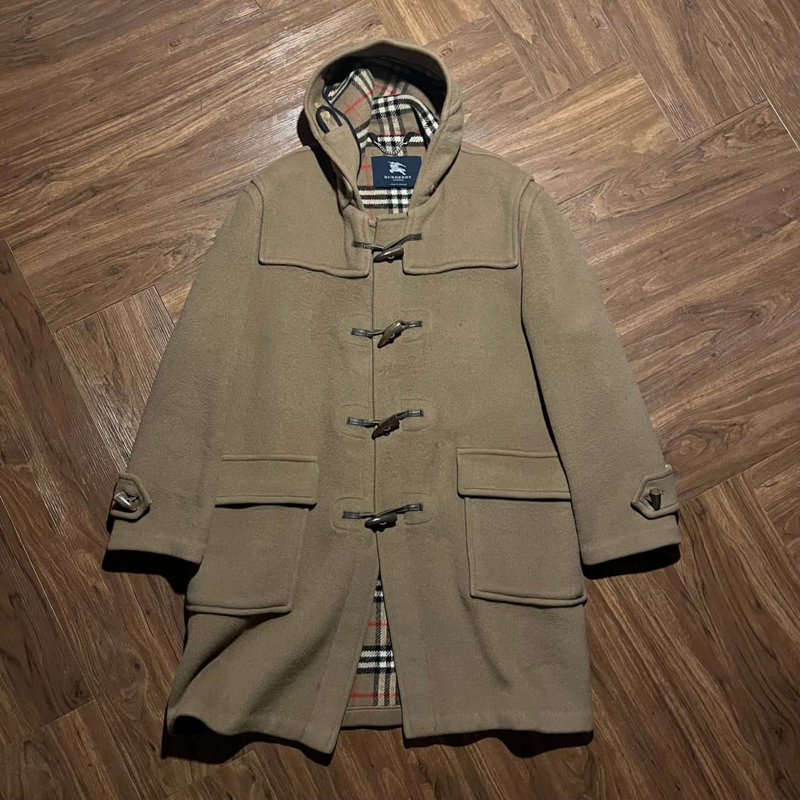 BURBERRY wool duffle coat L 상품이미지4