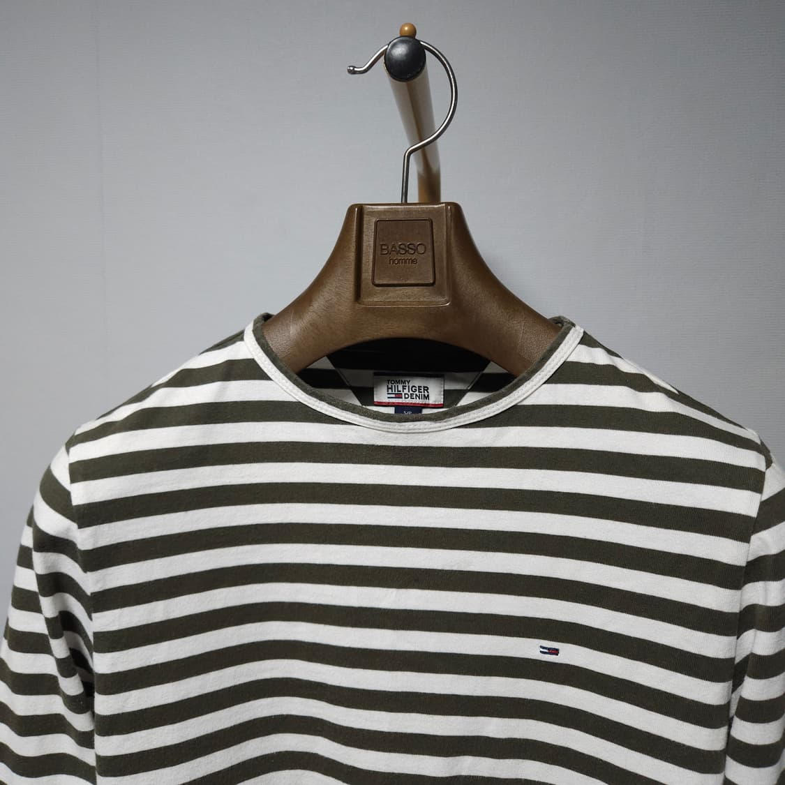 S ) 타미힐피거 여성 스트라이프 긴팔 티셔츠 상품이미지2