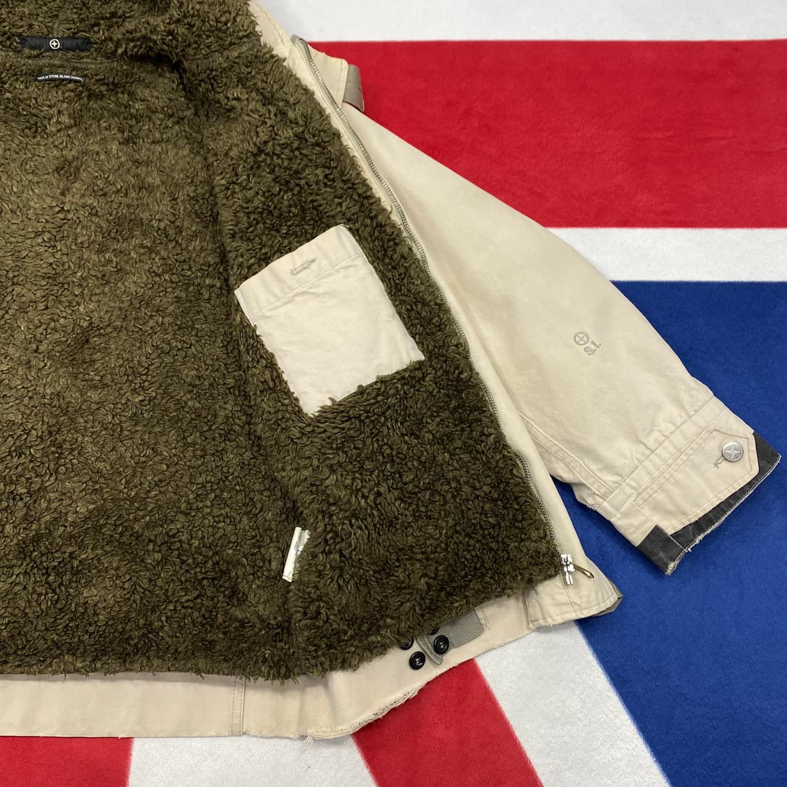 스톤아일랜드 후드 워크자켓 L 상품이미지4