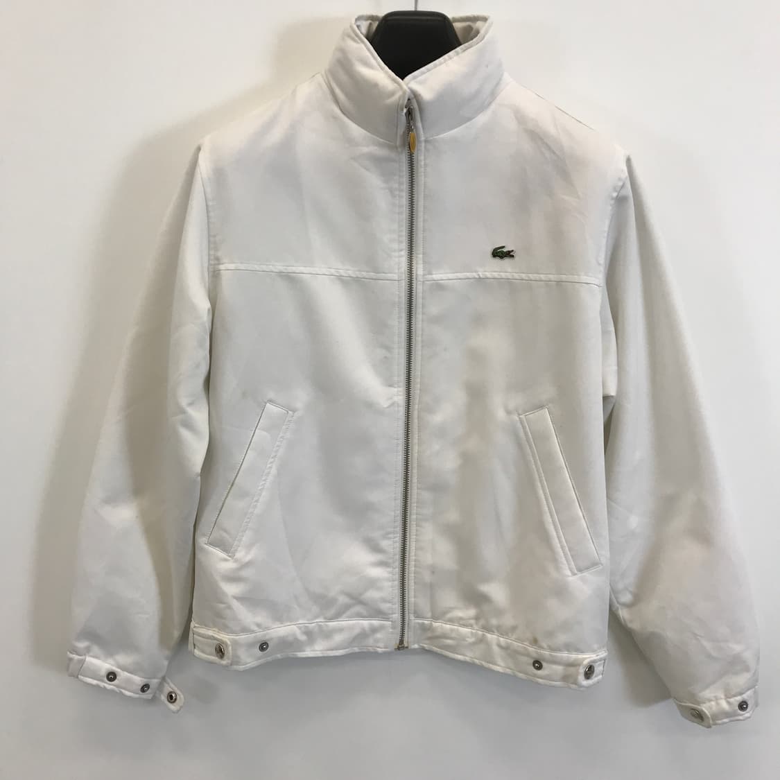 라코스테 폴리쉘 화이트 우븐자켓 [여성95] 상품이미지1