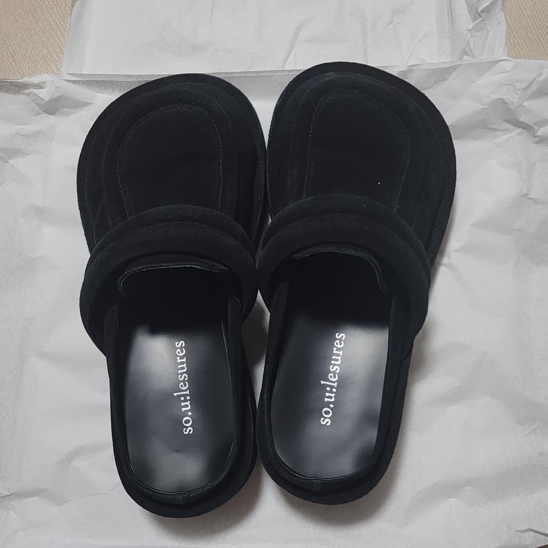 쏘유레슈어 Chocolate_black 265 (발등발볼넓) 상품이미지1