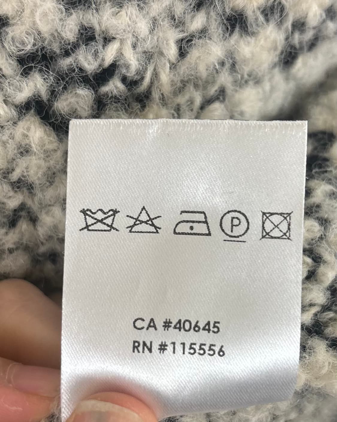 포츠 1961 베이지 하이넥 니트 풀오버 상품이미지9