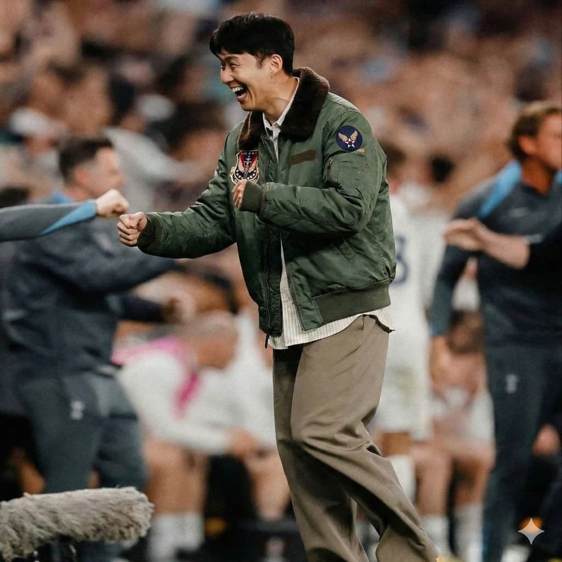 아메리칸 팩토리 L사이즈 항공점퍼 U.S Air Force 상품이미지2