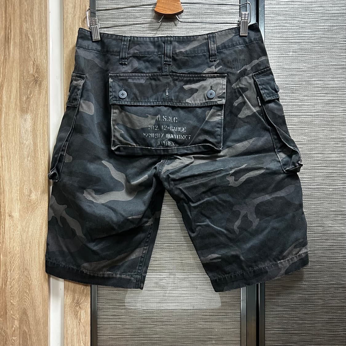 아비렉스 카모플라쥬 카고 몽키팬츠 M 상품이미지2