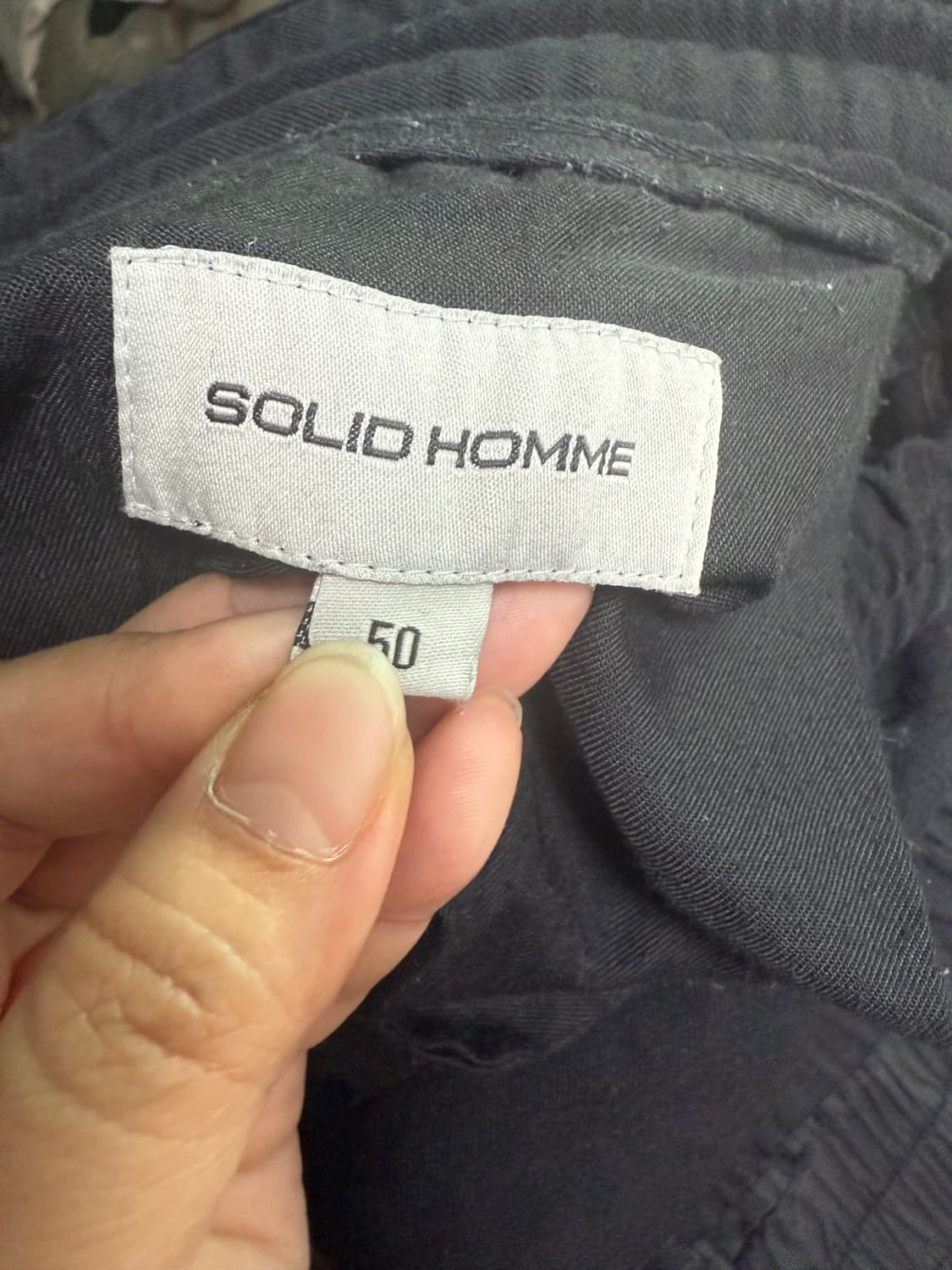 솔리드옴므 사이드라인 트레이닝팬츠 상품이미지3