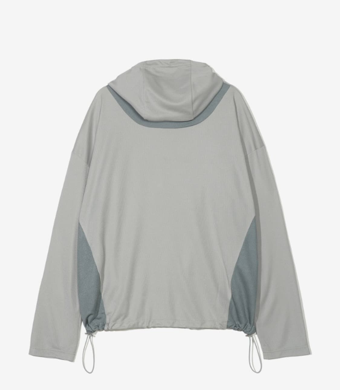 PARTIMENTO 저지 후드 롱 슬리브 그레이 상품이미지4