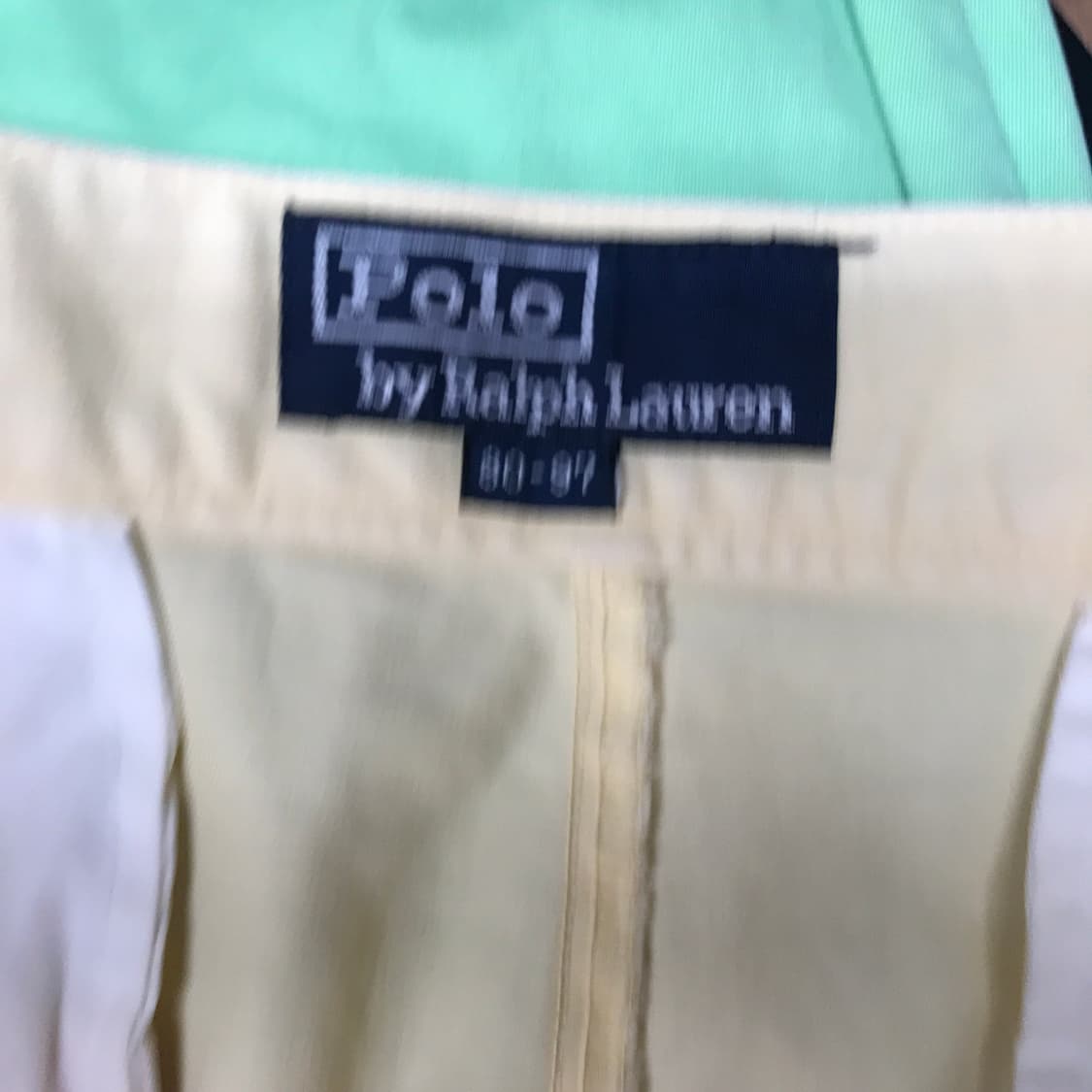 폴로 랄프로렌 치노 팬츠 옐로 80-97 상품이미지6