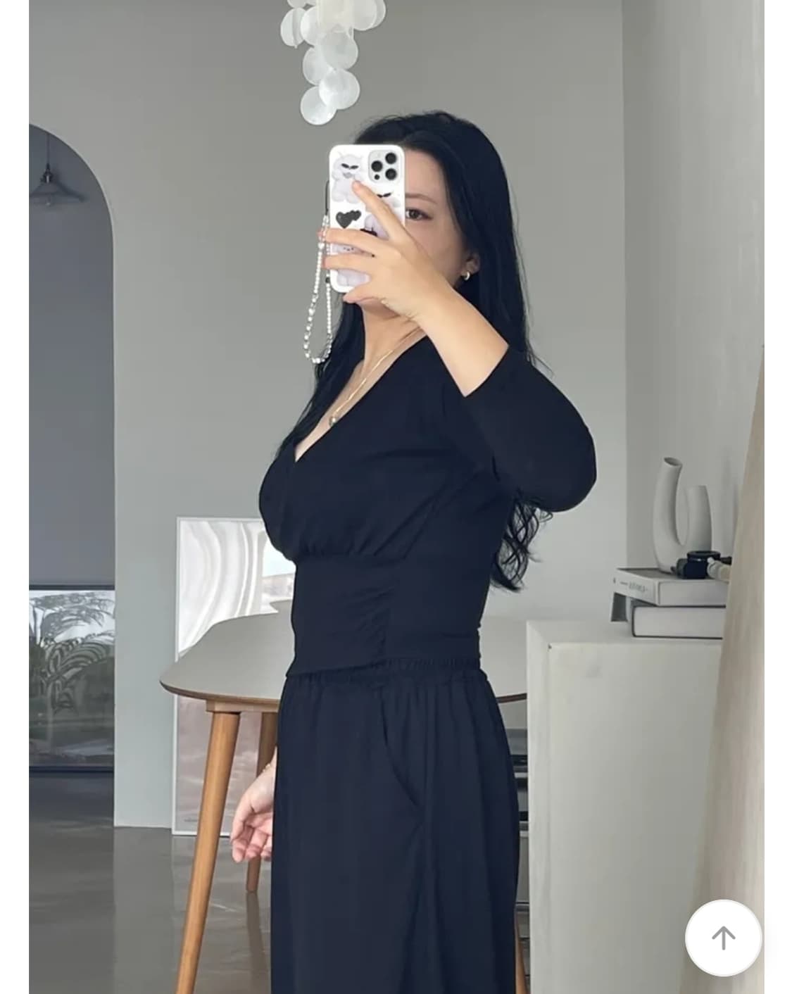 (새옷) 블랙 랩티셔츠 상품이미지6