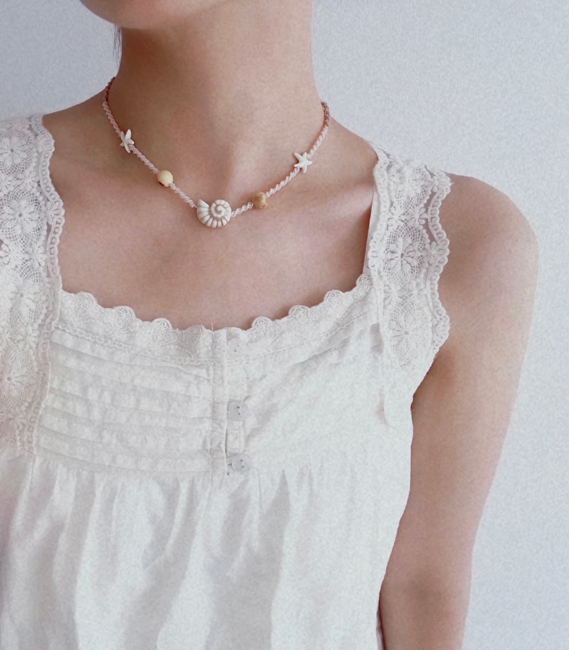 Surf wave necklace 상품이미지1