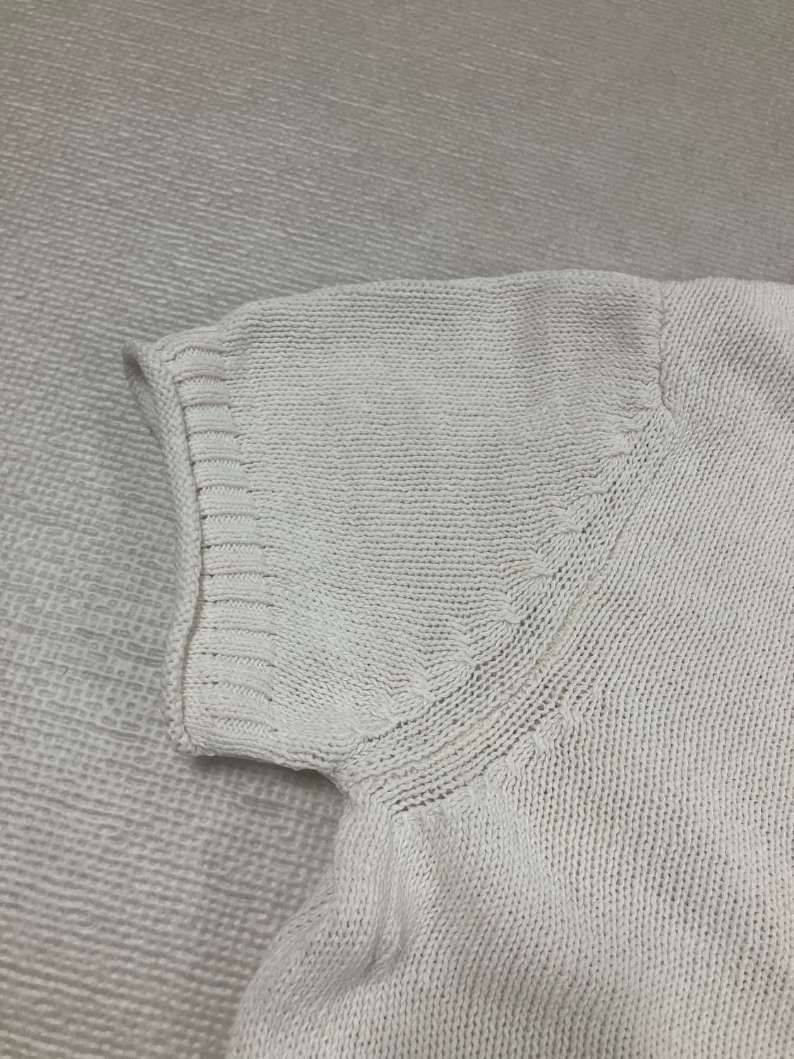 낫띵리튼 ivy cotton cardigan 하프 니트 가디건 상품이미지2