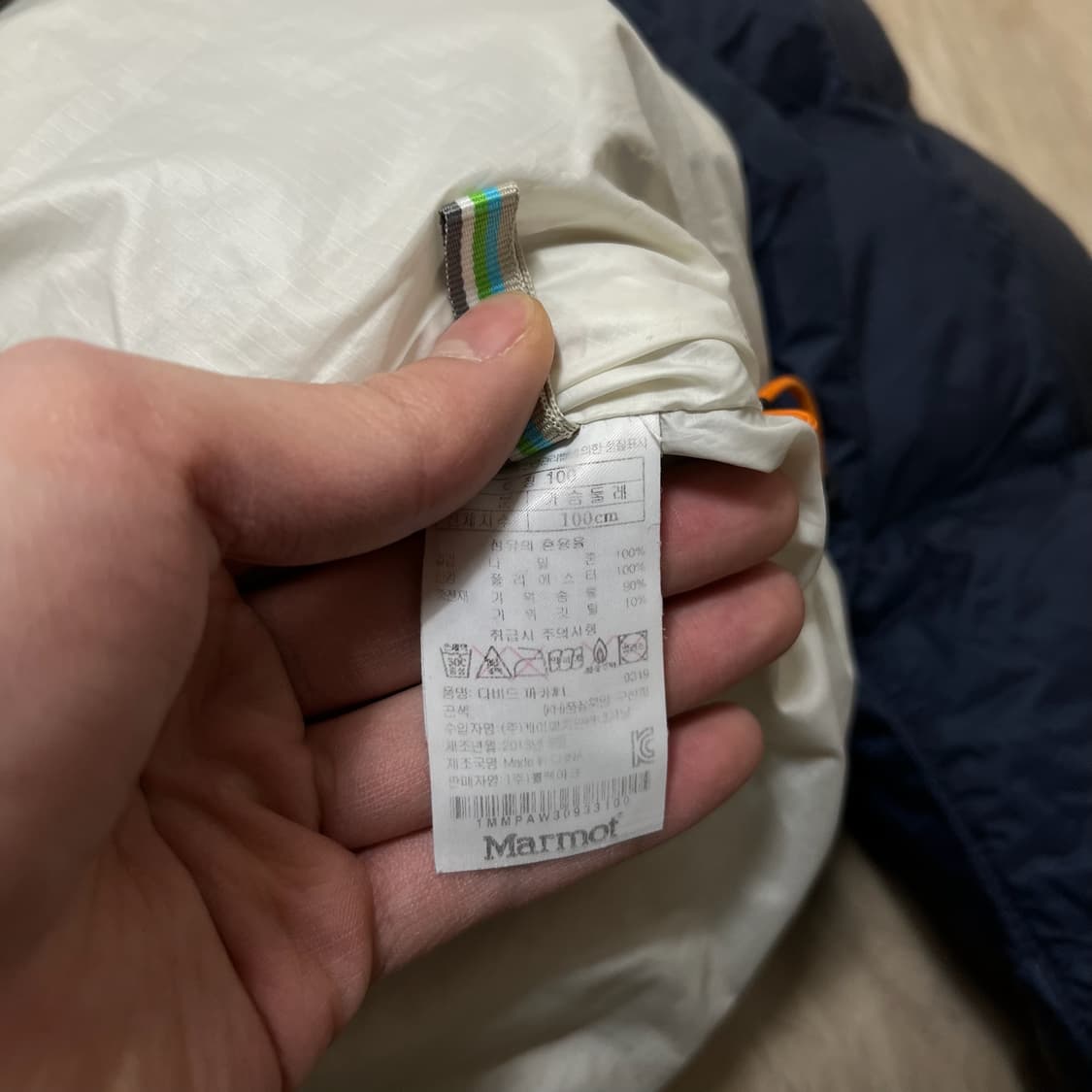 마모트 남성 구스다운 헤비 패딩 L/100  상품이미지7