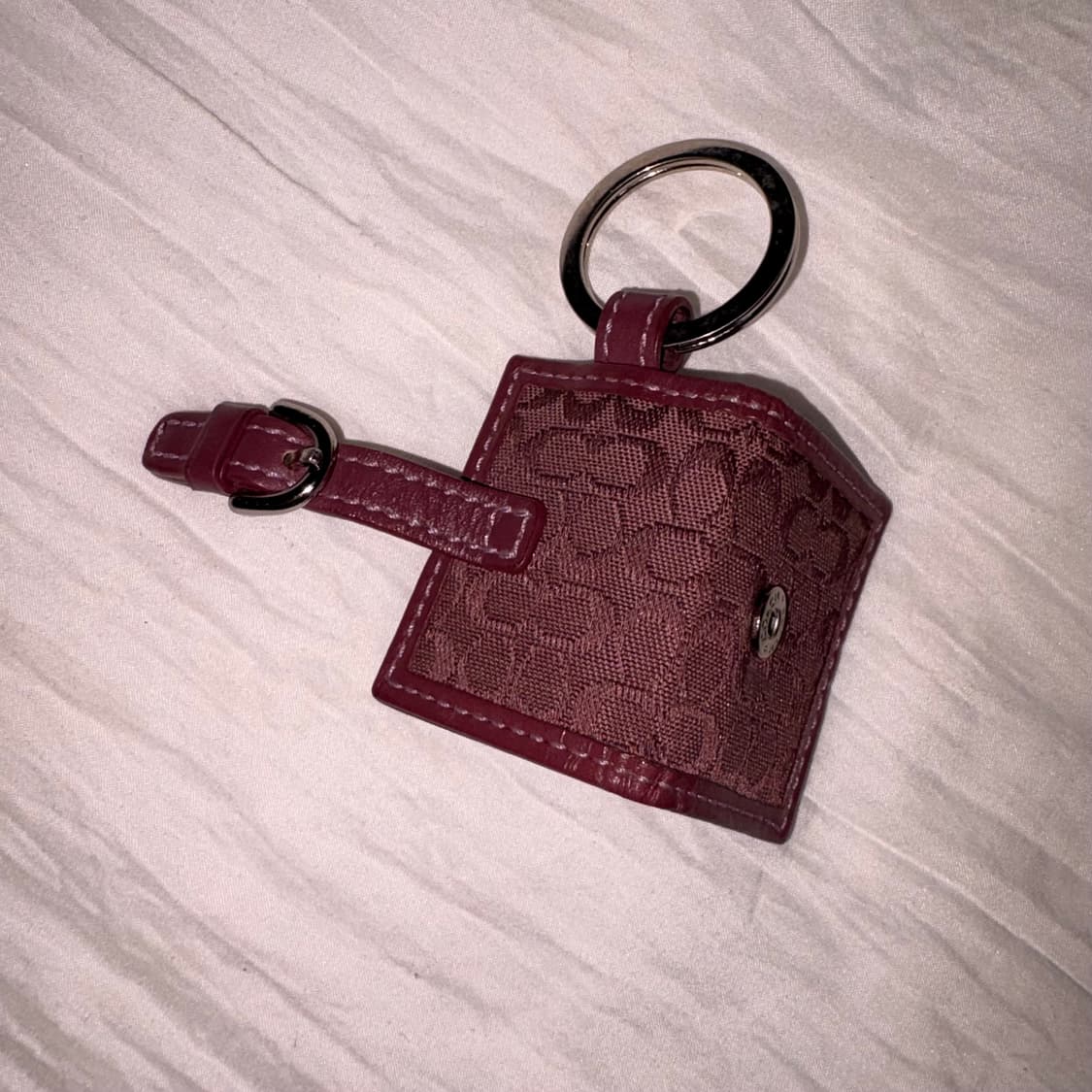 Coach frame keyring (cherry red) 상품이미지4
