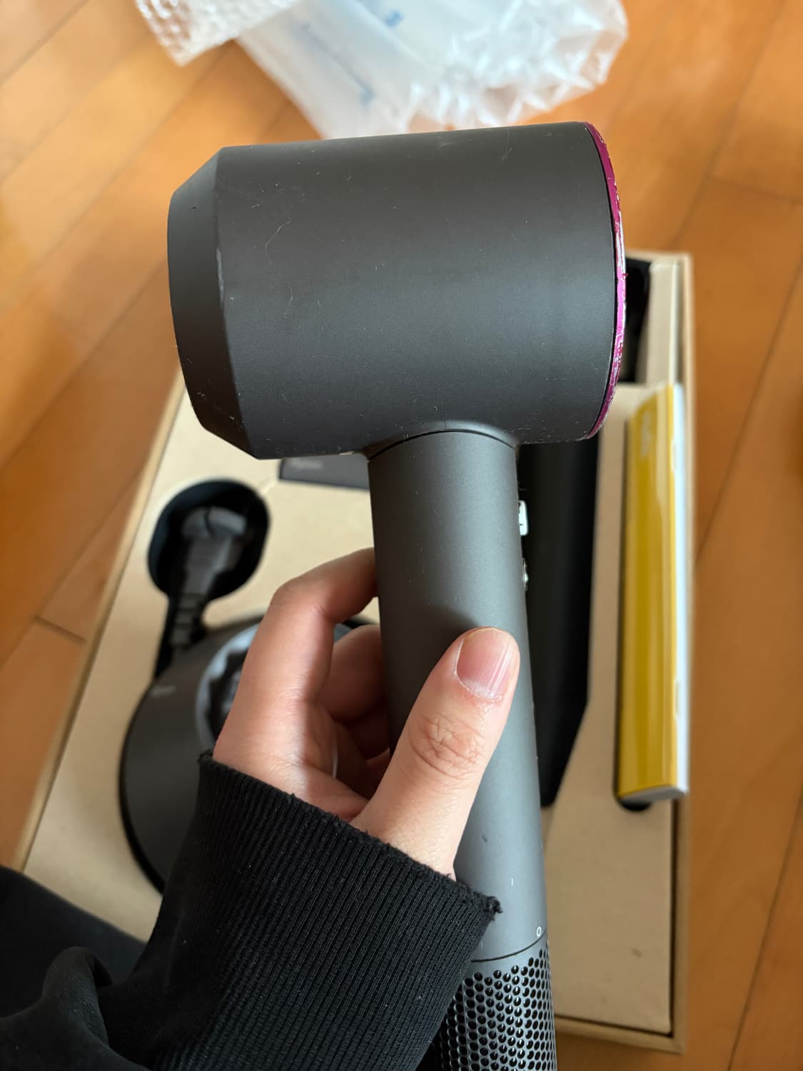다이슨 슈퍼소닉 수퍼소닉 드라이기 HD03 푸시아/니켈 +거치대+케이스 상품이미지5