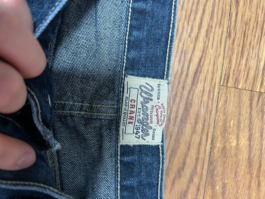 아메리칸 빈티지 랭글러 데님팬츠 상품이미지3