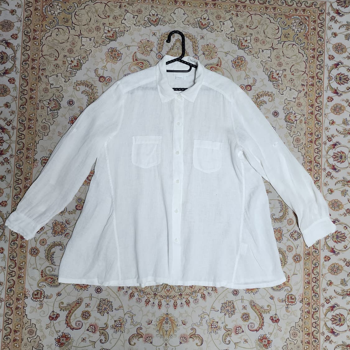 Pure DKNY 디케이엔와이 여성 린넨 셔츠
 상품이미지1