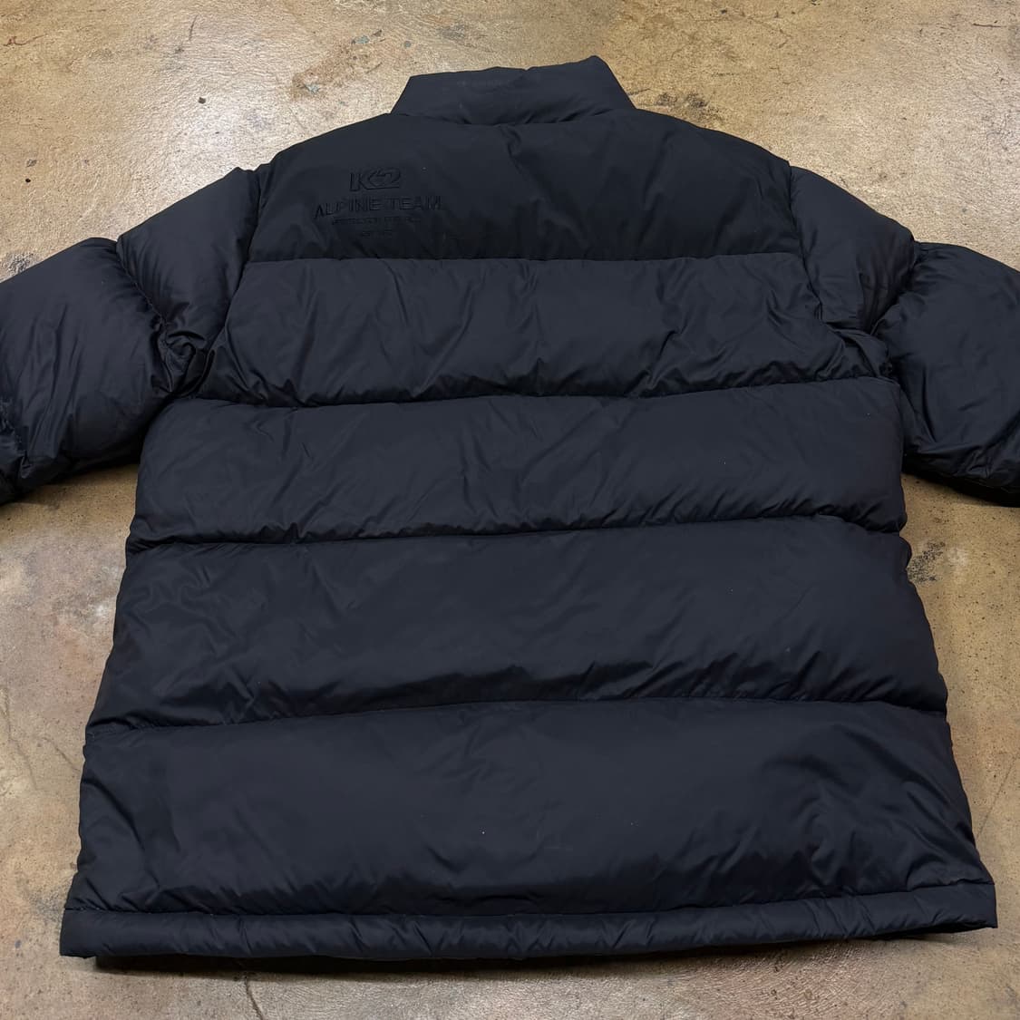 [정품/105] K2 알파인팀 블랙 패딩 점퍼 b19 상품이미지4