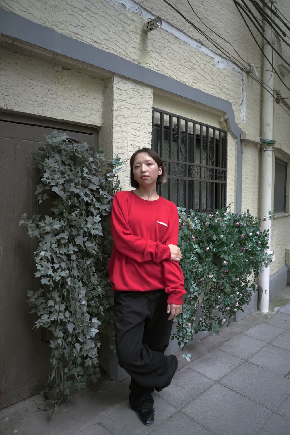 A.ta 하트컷 니트 상품이미지1