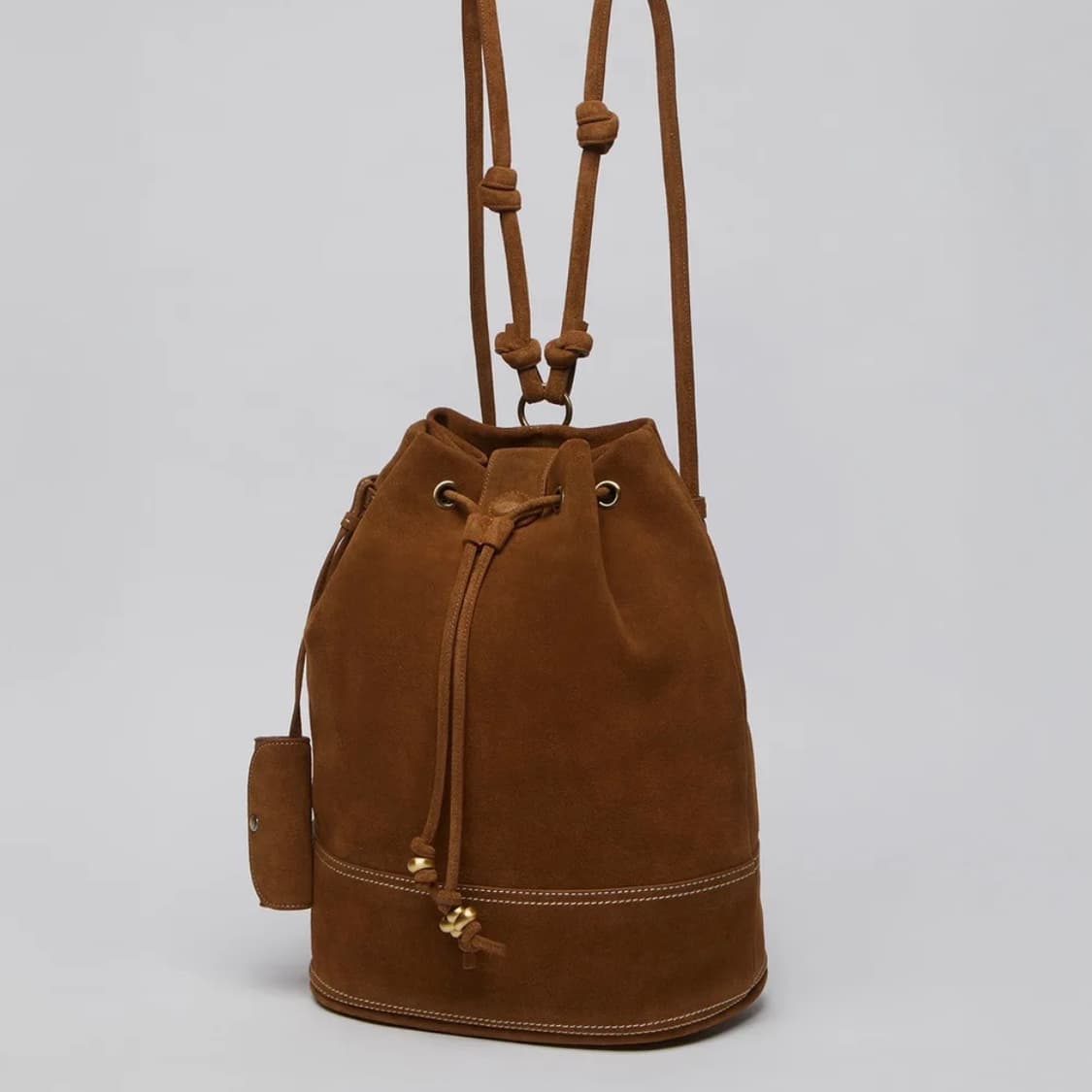 아카이브앱크 Knotted backpack 스웨이드 백팩 상품이미지2