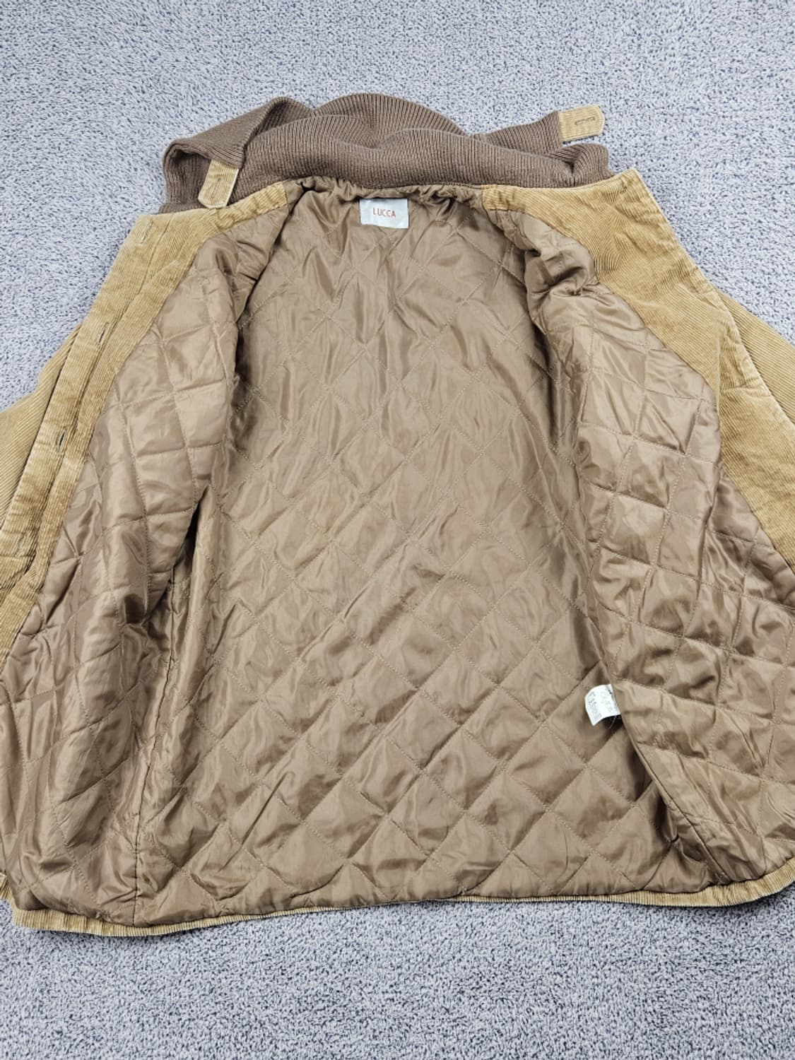 LUCCA 코듀로이 하이넥카라 헌팅 자켓 ( L ) / 10493 상품이미지10