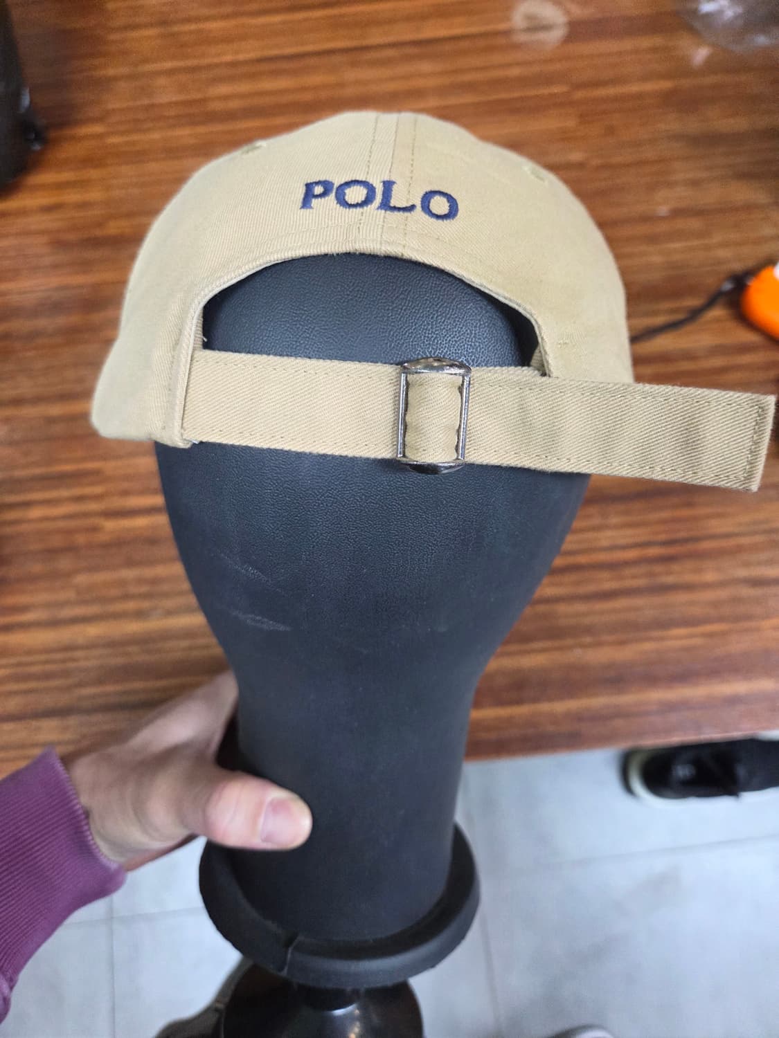 폴로랄프로렌 모자 베이지 프리 상품이미지3