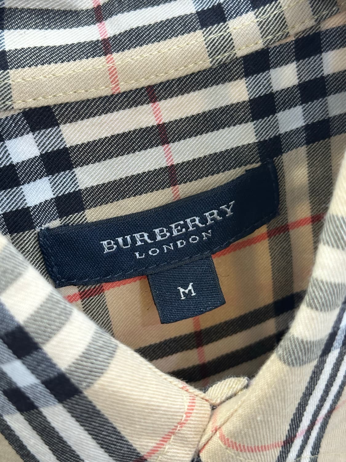 버버리 남성 남방 반팔 상품이미지6