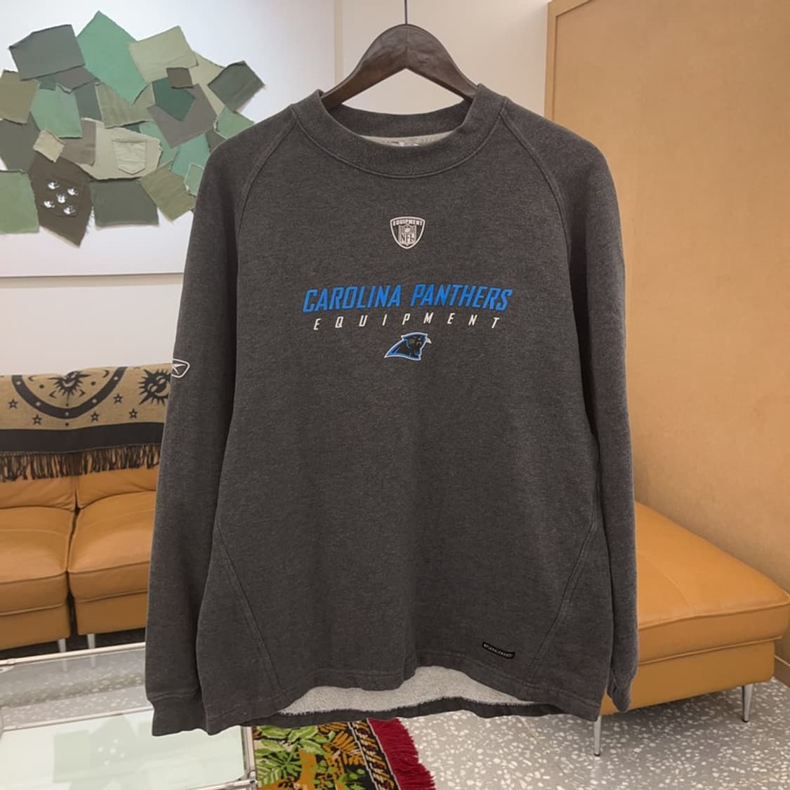 리복 NFL 어센틱 약기모 오버핏 스웻셔츠 맨투맨 105 C06311 상품이미지1