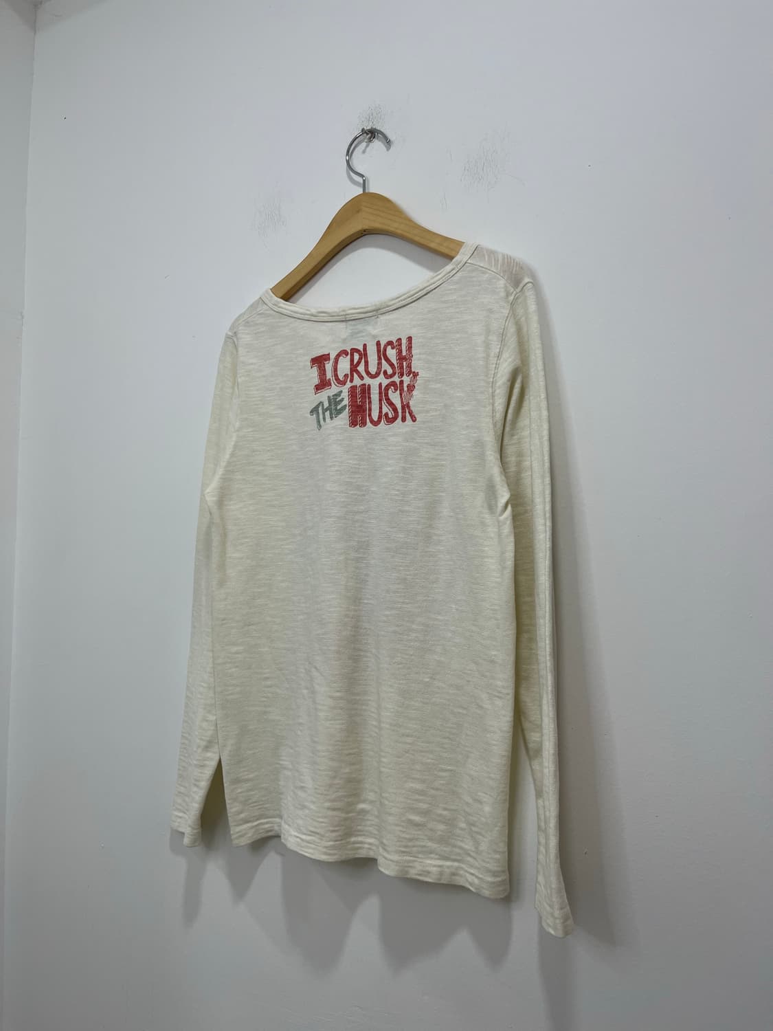 일본 빈티지 모리걸 레터링 프린팅 롱슬리브 상품이미지6