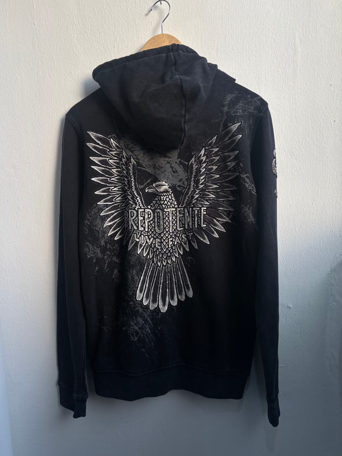 Prepotente Graphic Skull Hood Zip-Up 상품이미지8